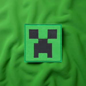 Minecraft Creeper Face Patch – Iron-On