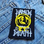 Napalm Death | English Grindcore Band | Death Metal | Embroidered Patch Badge Applique Iron on | Trendy | DIY | Decorative | Collectible