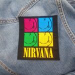 Nirvana Pop Art Smile Face Patch – Iron-On