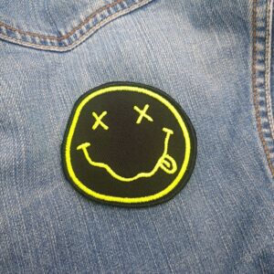 Nirvana Smiley Face Logo Patch – Iron-On