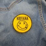 Nirvana Yellow Smiley Face Round Patch – Iron-On