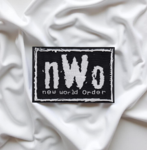 nWo New World Order Wrestling Logo Patch – Iron-On