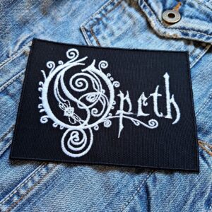 Opeth | Swedish Progressive Metal Band | Folk Blues Classical Jazz Elements | Embroidered Patch Badge Applique Iron on | Trendy | DIY | Decorative | Collectible