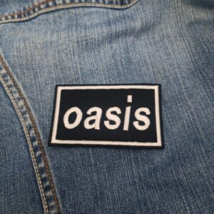 Oasis Band Logo Patch Iron-On