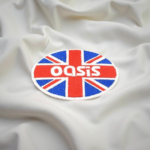 Oasis Union Jack Logo Patch Iron-On