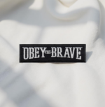 OBEY THE BRAVE Logo Patch – Iron-On