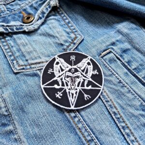Pentagram | American Heavy Metal Band | Big Four Of Doom Metal | Embroidered Patch Badge Applique Iron on | Trendy | DIY | Decorative | Collectible