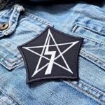 Pentagram | American Heavy Metal Band | Big Four Of Doom Metal | Embroidered Patch Badge Applique Iron on | Trendy | DIY | Decorative | Collectible