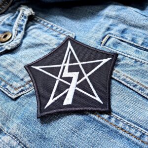 Pentagram | American Heavy Metal Band | Big Four Of Doom Metal | Embroidered Patch Badge Applique Iron on | Trendy | DIY | Decorative | Collectible