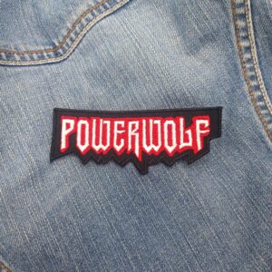 Powerwolf Jagged Logo Patch – Iron-On