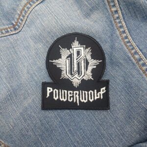 Powerwolf “PW Crest & Logo” Patch – Iron-On