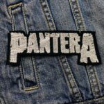 Pantera Distressed Logo Patch Iron-On