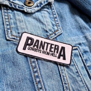 Pantera Cowboys from Hell Patch Iron-On