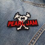 Pearl Jam Stickman Logo Patch – Iron-On