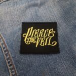 Pierce The Veil Gold Script Patch – Iron-On