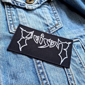 Poison | American Glam Metal Band | Bret Michaels | Every Rose Has Its Thorn | Embroidered Patch Badge Applique Iron on | Trendy | DIY | Decorative | Collectible