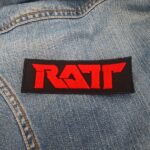 RATT Band Logo Patch – Iron-On