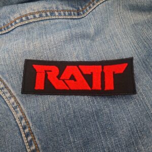 RATT Band Logo Patch – Iron-On