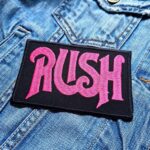 Rush | Canadian Rock Band | Geddy Lee | Alex Lifeson | Neil Peart | Embroidered Patch Badge Applique Iron on | Trendy | DIY | Decorative | Collectible