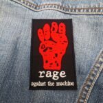 Rage Against The Machine Raised Fist Patch – Iron-On