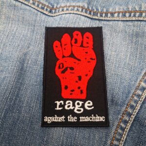 Rage Against The Machine Raised Fist Patch – Iron-On