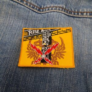 Rise Against Japanese Design Crest Patch – Iron-On