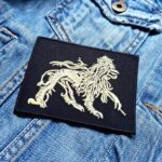 Reggae Lion | Emperor Haile Selassie | South Africa | Embroidered Patch Badge Applique Iron on | Trendy | DIY | Decorative | Collectible