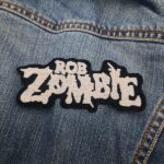 Rob Zombie Gray Horror Logo Patch – Iron-On
