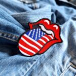 The Rolling Stones | English Rock Band |  Mick Jagger | Keith Richards | Embroidered Patch Badge Applique Iron on | Trendy | DIY | Decorative | Collectible