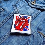 The Rolling Stones | English Rock Band |  Mick Jagger | Keith Richards | Embroidered Patch Badge Applique Iron on | Trendy | DIY | Decorative | Collectible
