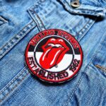 The Rolling Stones | English Rock Band |  Mick Jagger | Keith Richards | Embroidered Patch Badge Applique Iron on | Trendy | DIY | Decorative | Collectible