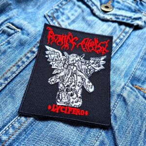 Rotting Christ | Greek Black Metal Band | Sakis Tolis | Embroidered Patch Badge Applique Iron on | Trendy | DIY | Decorative | Collectible