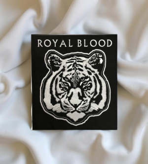 Royal Blood Tiger Head Back Patch – Iron-On