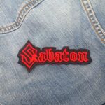 Sabaton Red Logo Patch – Iron-On