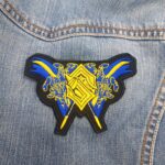 Sabaton Swedish Swords Crest Embroidered Patch Iron-On