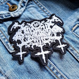Satanic Warmaster Logo Patch – Iron-On
