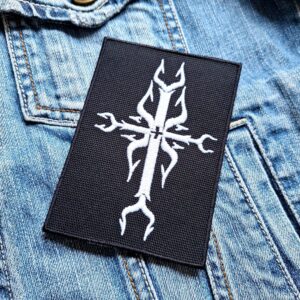 Satyricon | Medieval Black Metal | Embroidered Patch Badge Applique Iron on | Trendy | DIY | Decorative | Collectible