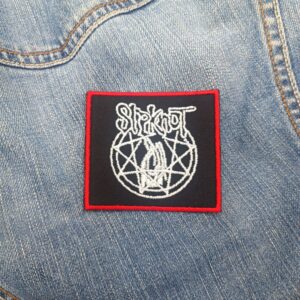 Slipknot Pentagram Band Logo Patch Iron-On