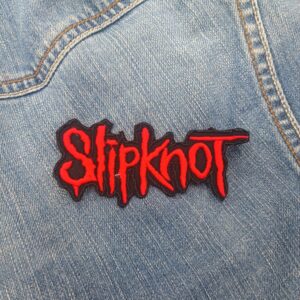 Slipknot Red Logo Patch Iron-On