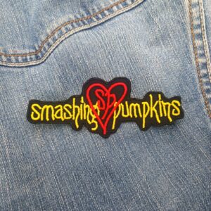 Smashing Pumpkins Heart Logo Patch Iron-On
