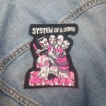 System of a Down Band Members Patch Iron-On