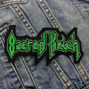 Sacred Reich Green Logo Patch Iron-On