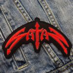 Satan | English Heavy Metal Band | Proto-Thrash/Speed Metal | Embroidered Patch Badge Applique Iron on | Trendy | DIY | Decorative | Collectible