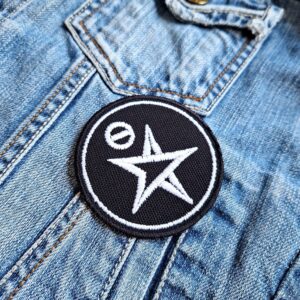 Satanic Warmaster Pentastar Symbol Patch – Iron-On