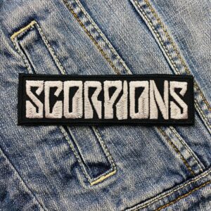 Scorpions | German Hard Rock Band | Rudolf Schenker | Embroidered Patch Badge Applique Iron on | Trendy | DIY | Decorative | Collectible