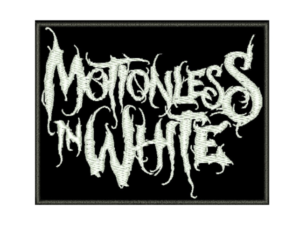 Motionless In White | Grunge Metal | Metalcore | Embroidered Patch Badge Applique Iron on | Trendy | DIY | Decorative | Collectible