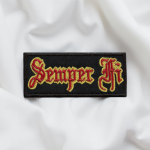 Semper Fi Embroidered Patch – Iron-On