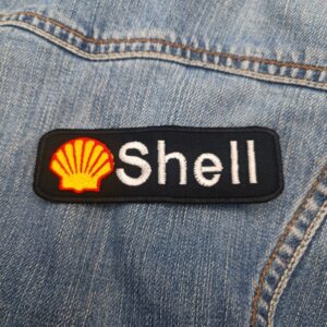 Shell Logo Name Tag Patch – Iron-On