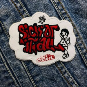 Sick Of It All | American Hardcore Punk Band | Lou and Pete Koller | Embroidered Patch Badge Applique Iron on | Trendy | DIY | Decorative | Collectible