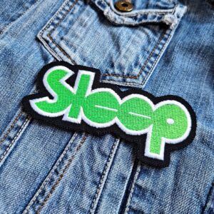 Sleep | American Stoner/Doom Metal Band | Matt Pike | Al Cisneros | Embroidered Patch Badge Applique Iron on | Trendy | DIY | Decorative | Collectible
